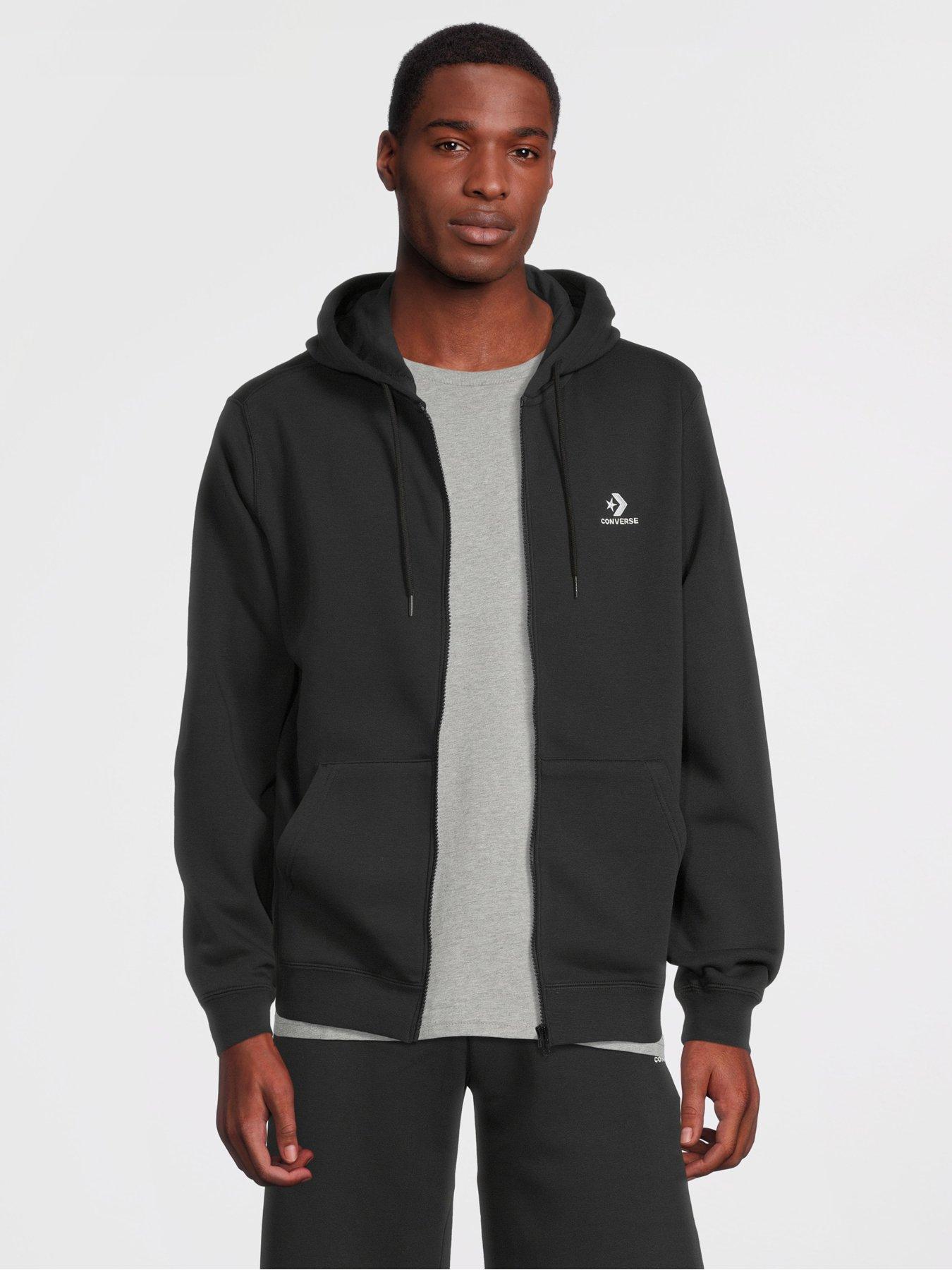 Converse star chevron store full zip hoodie