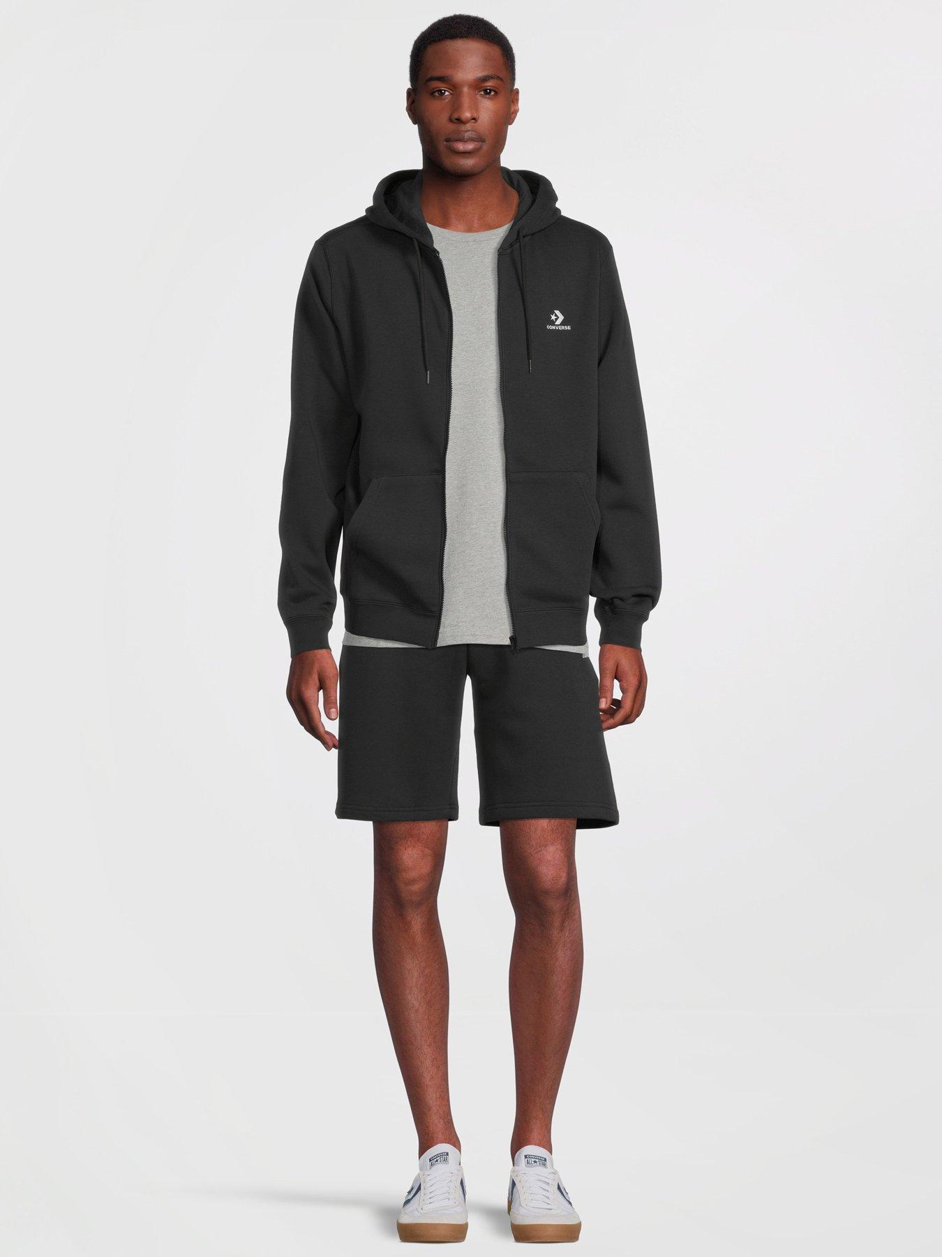 Converse zip hot sale hoodie