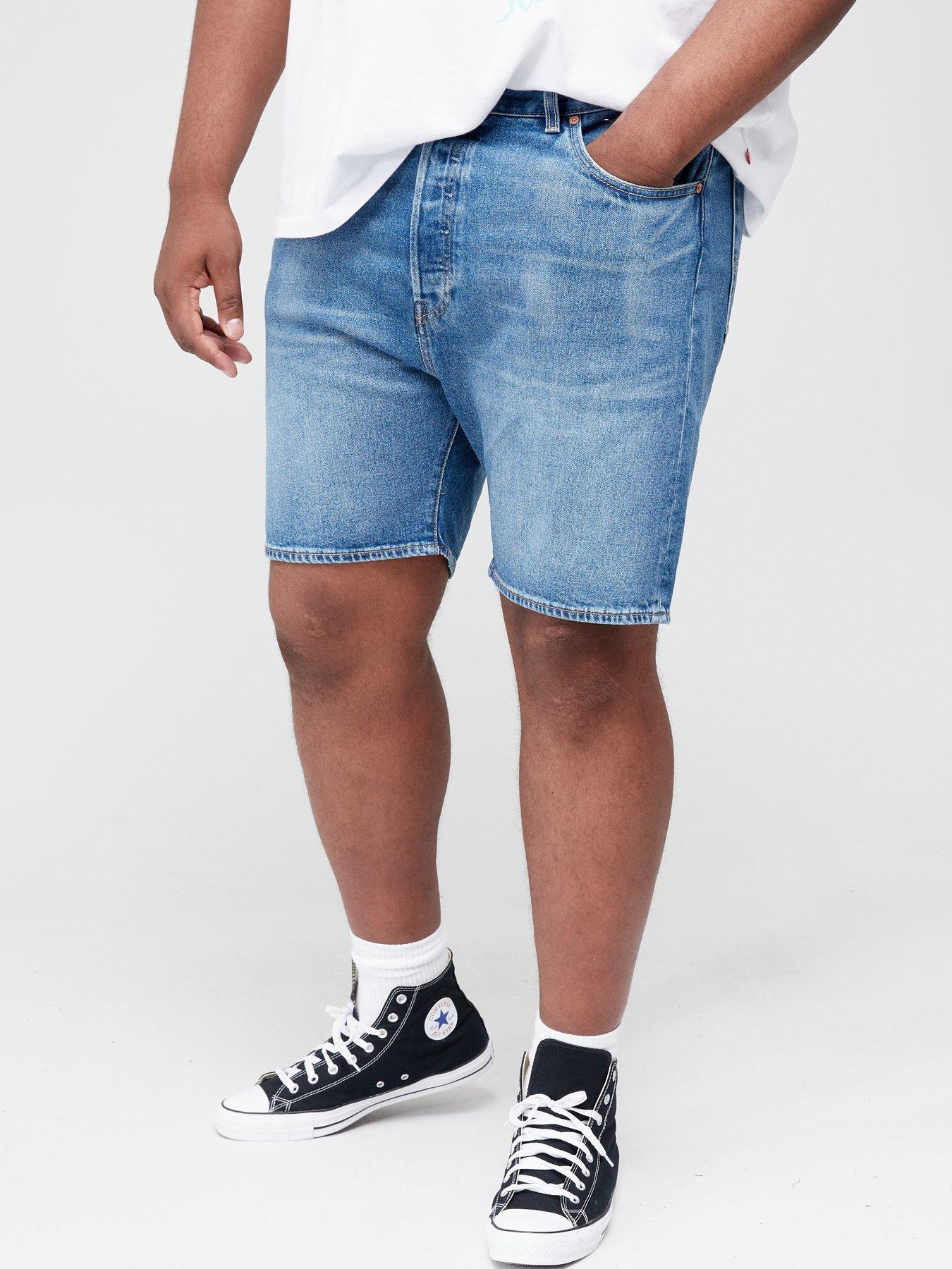 Levi's Big & Tall 501 Original Straight Fit Denim Shorts 