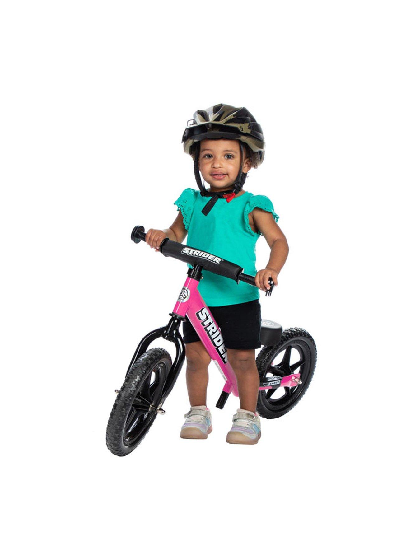 Team sports balance bike pink sale