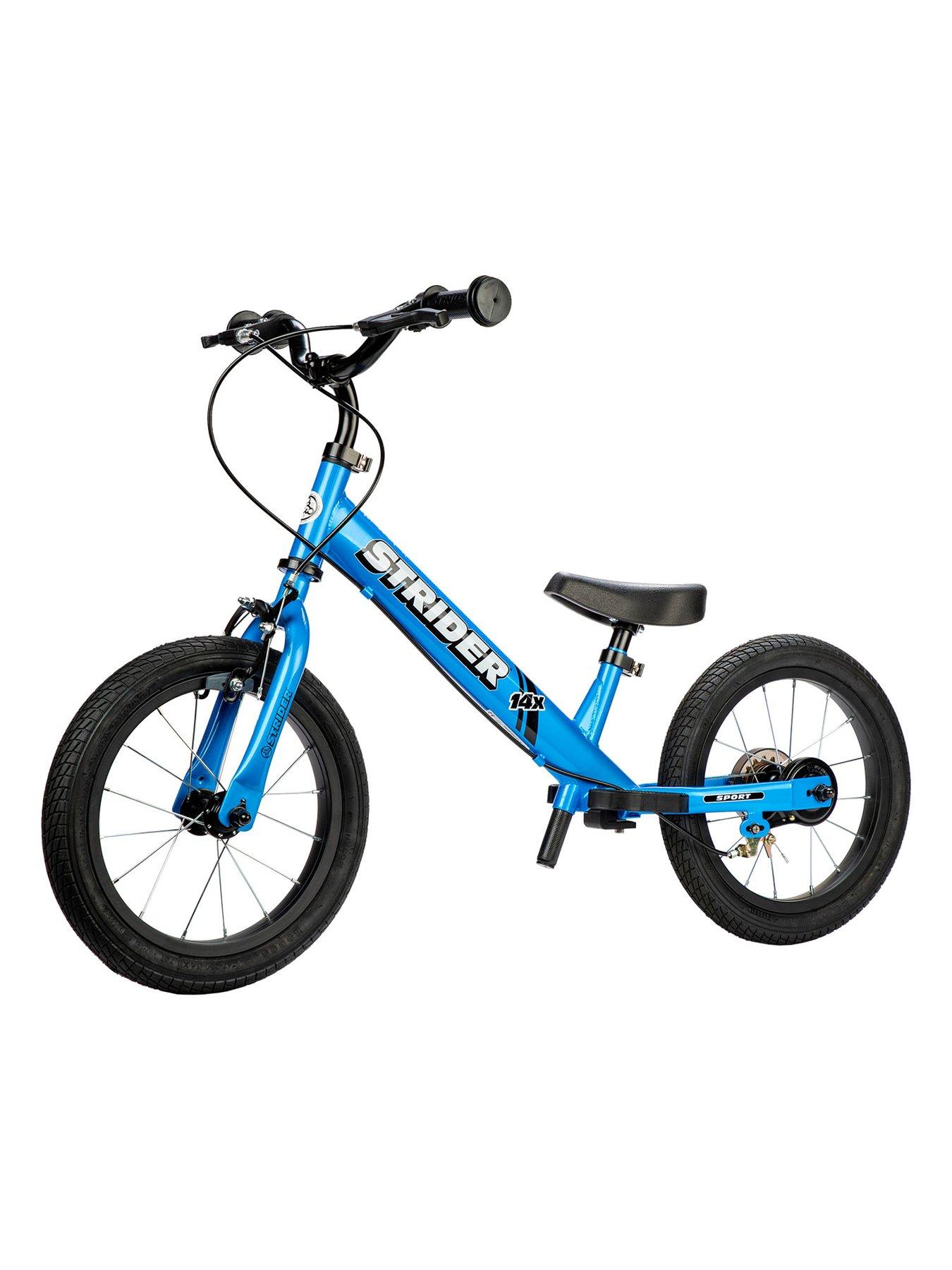 Strider 14x Sport Balance Bike- Blue | very.co.uk