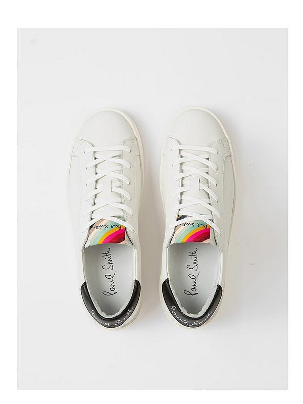 Womens Trainers Paul Smith Trainers Paul Smith Pidgen Leather Low Top Trainers in White 
