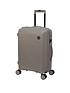  image of it-luggage-spontaneous-feather-grey-cabin-expandable-hardshell-8-wheel-suitcase