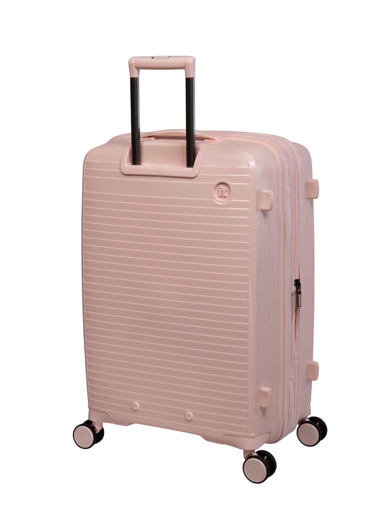 It store luggage pink