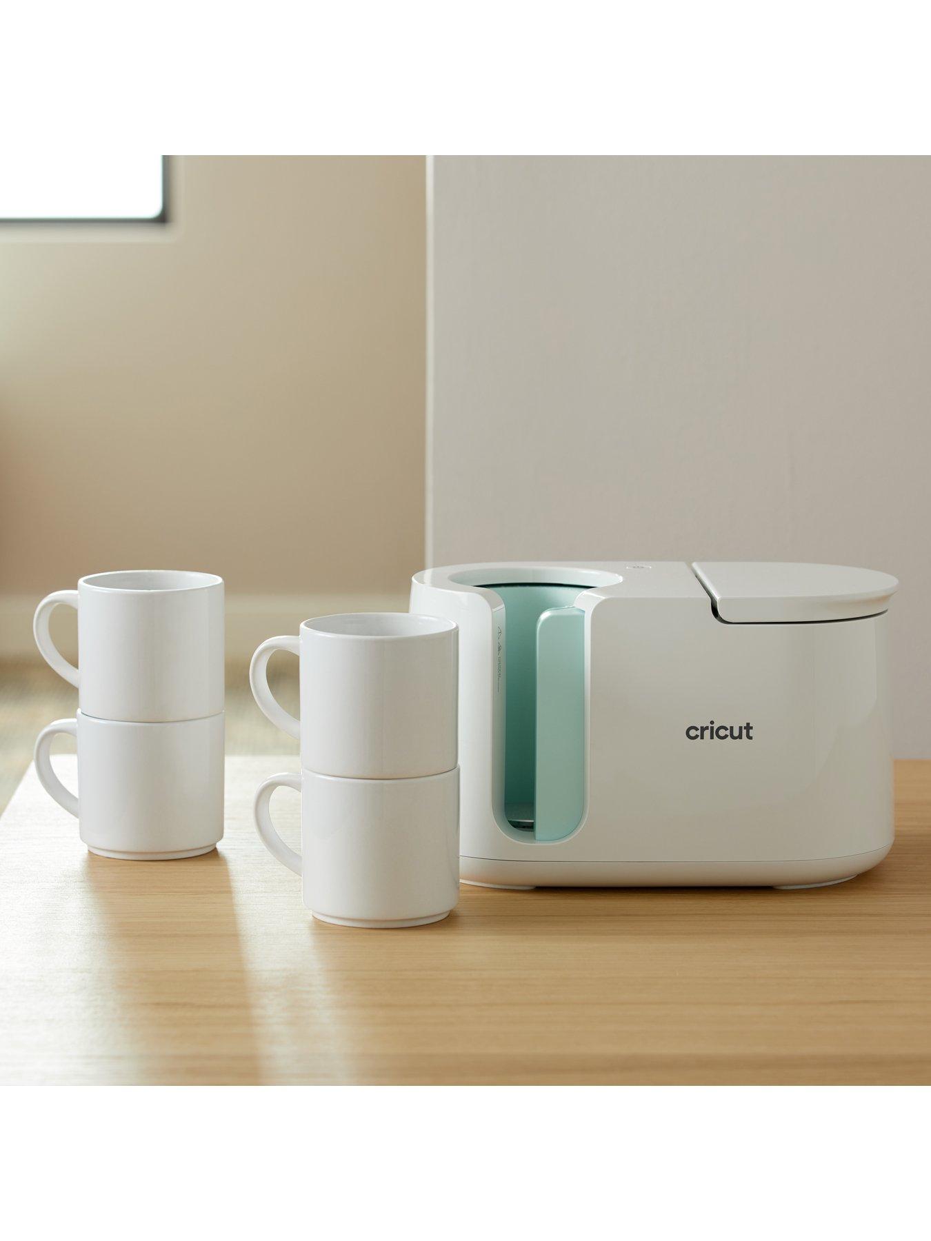 Image 4 of 6 of Cricut 10 Oz Stack Ceramic Mug Blanks White (4)
