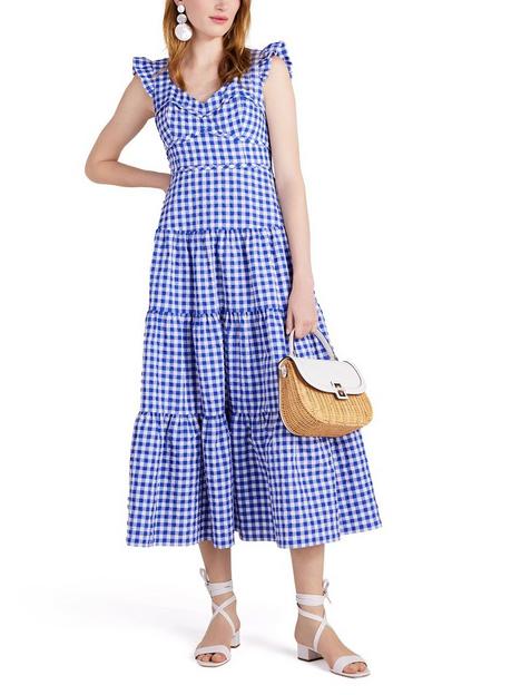 kate-spade-gingham-tiered-dress-bluewhite