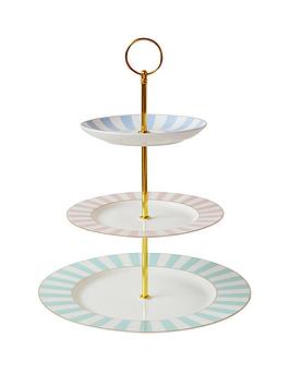 Product photograph of Bombay Duck Monte Carlo Three-tier Cake Stand from very.co.uk