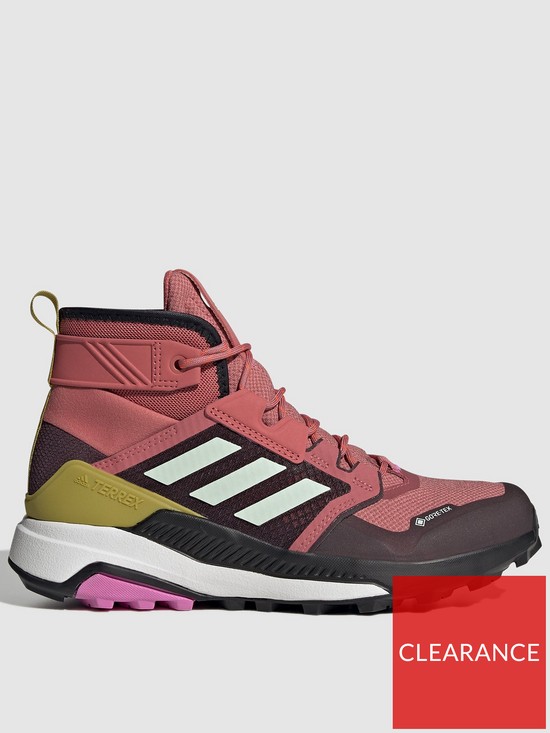 front image of adidas-terrex-trailmaker-mid-goretex-boot-redmulti
