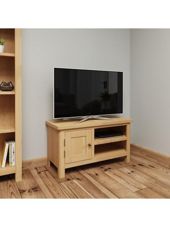 stillFront image of k-interiors-shelton-ready-assembled-solid-wood-tv-unit-fits-up-to-42-inch-tv
