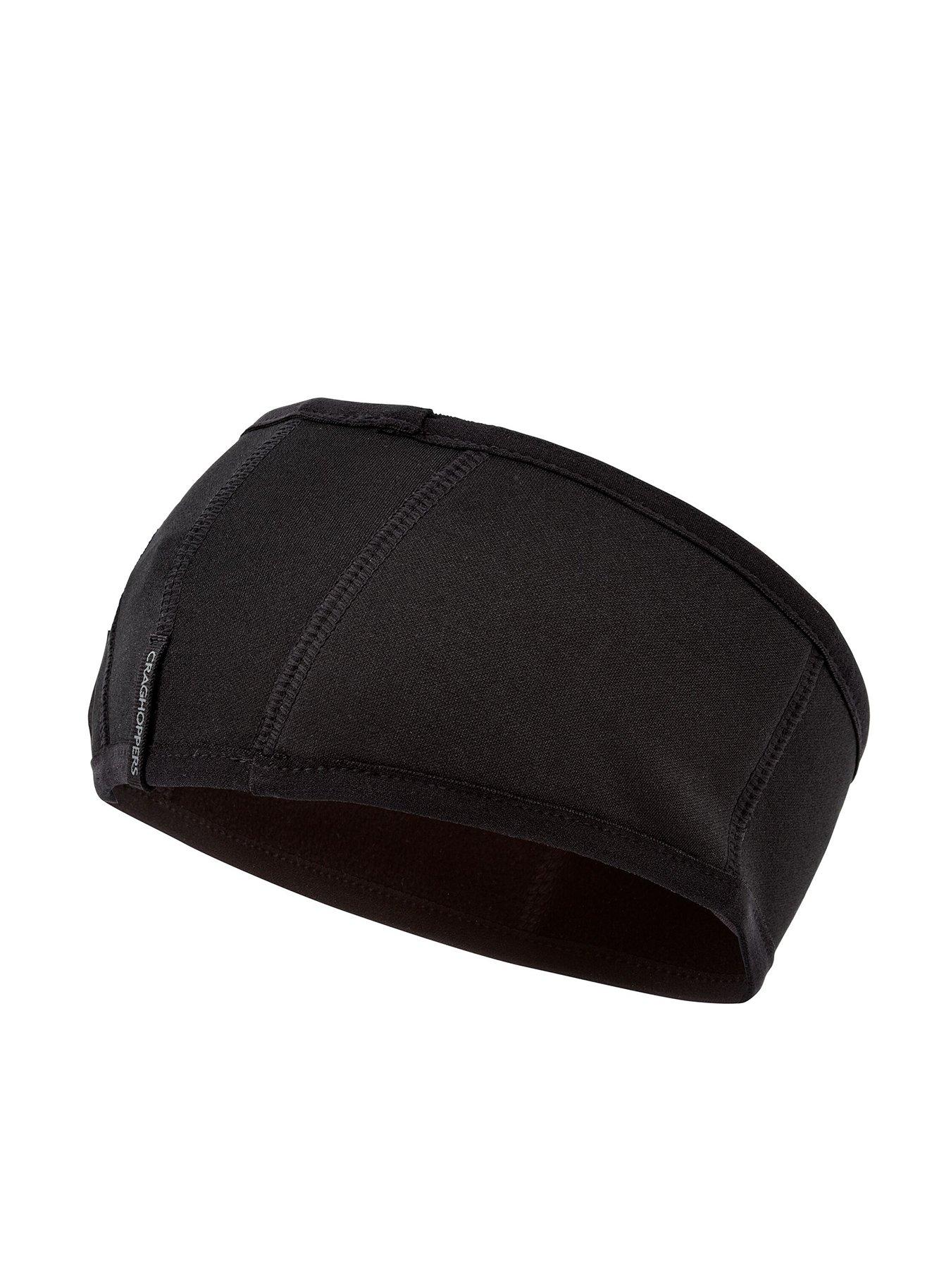 craghoppers pro stretch headband, black, size s/m, women