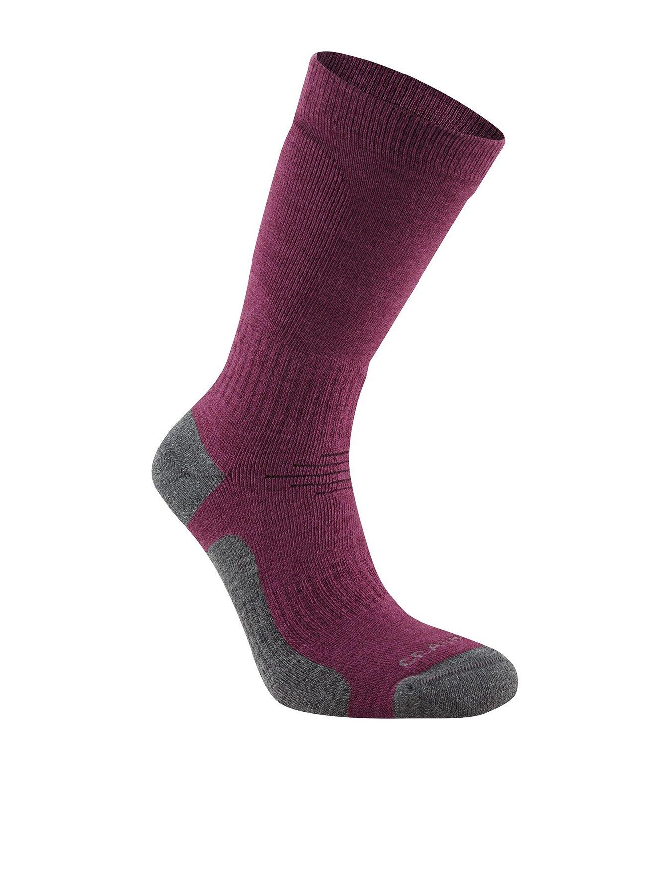 ladies pink walking socks