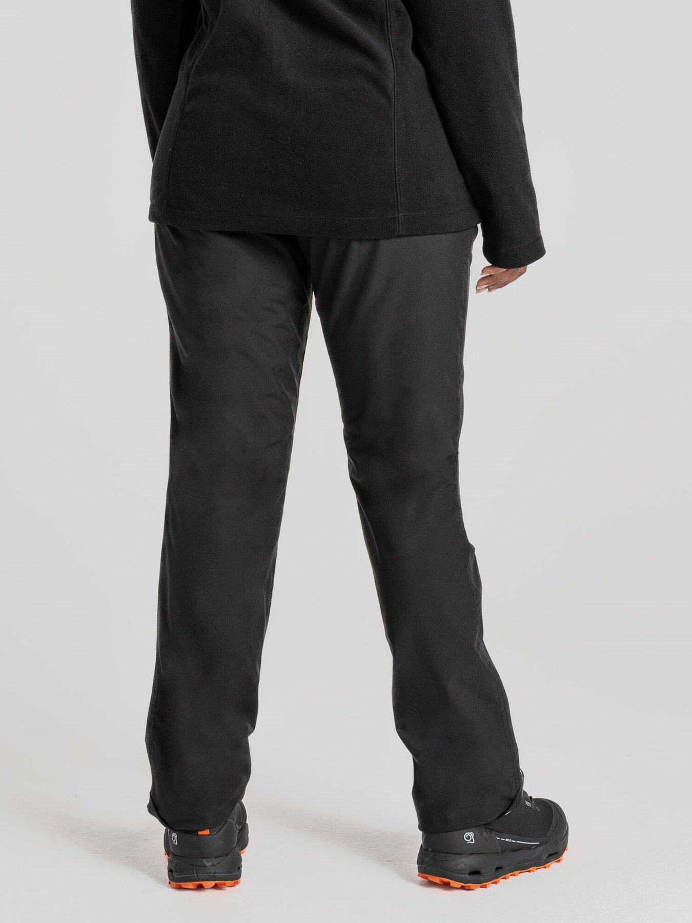 Craghoppers Airedale Short Length Waterproof Trousers Black very.co.uk