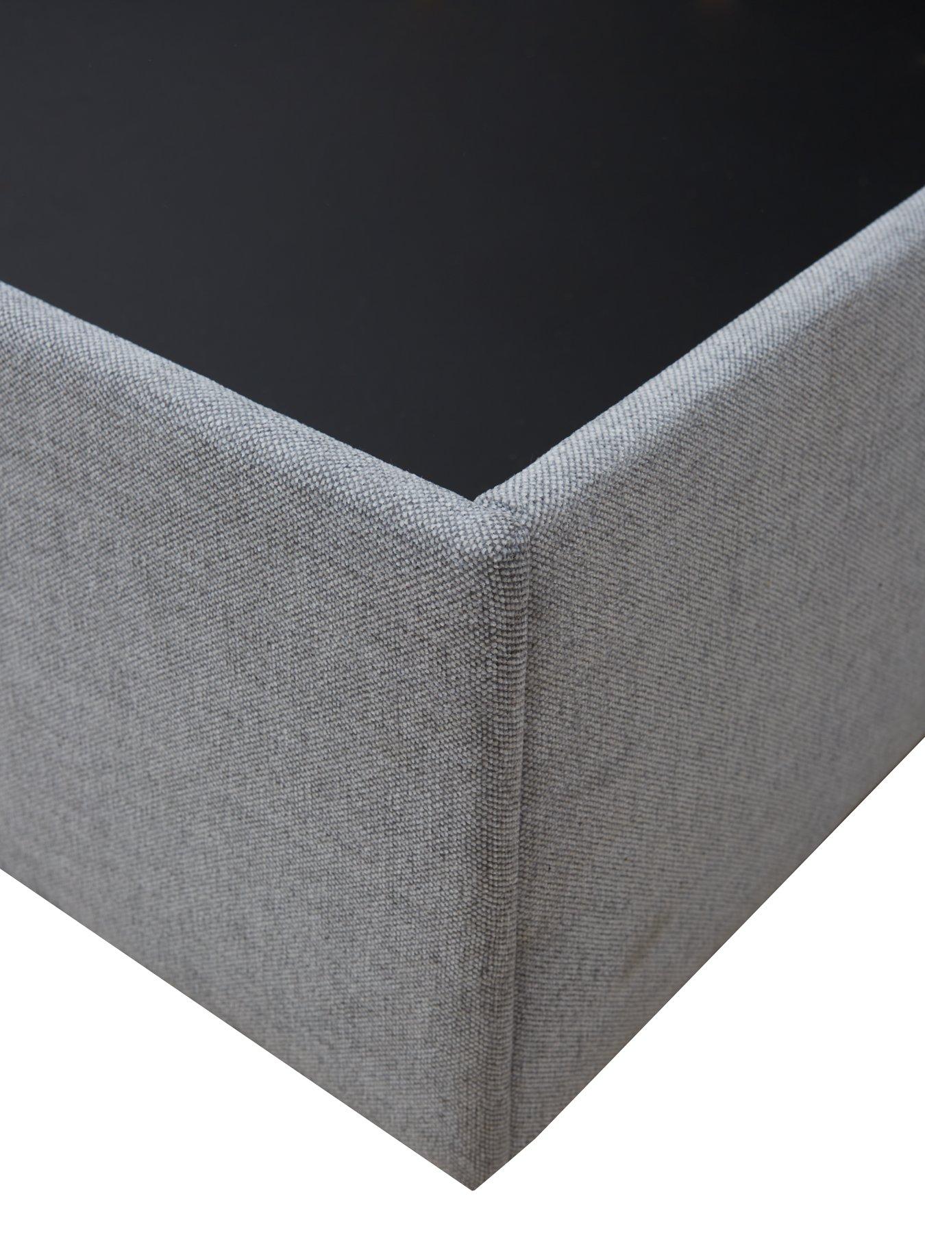 Image 6 of 6 of Very Home Mellow End Lift Up Storage Ottoman Bed with Mattress Options (Buy &amp; SAVE!) - Grey