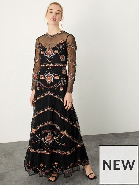 monsoon-sophie-sustainable-embroidered-maxi-dress-black