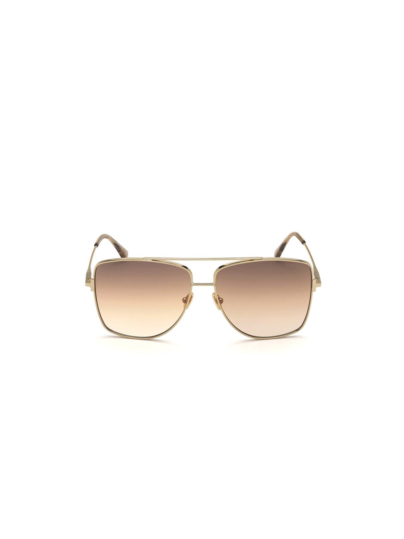 Tom Ford Reggie Pilot Sunglasses 