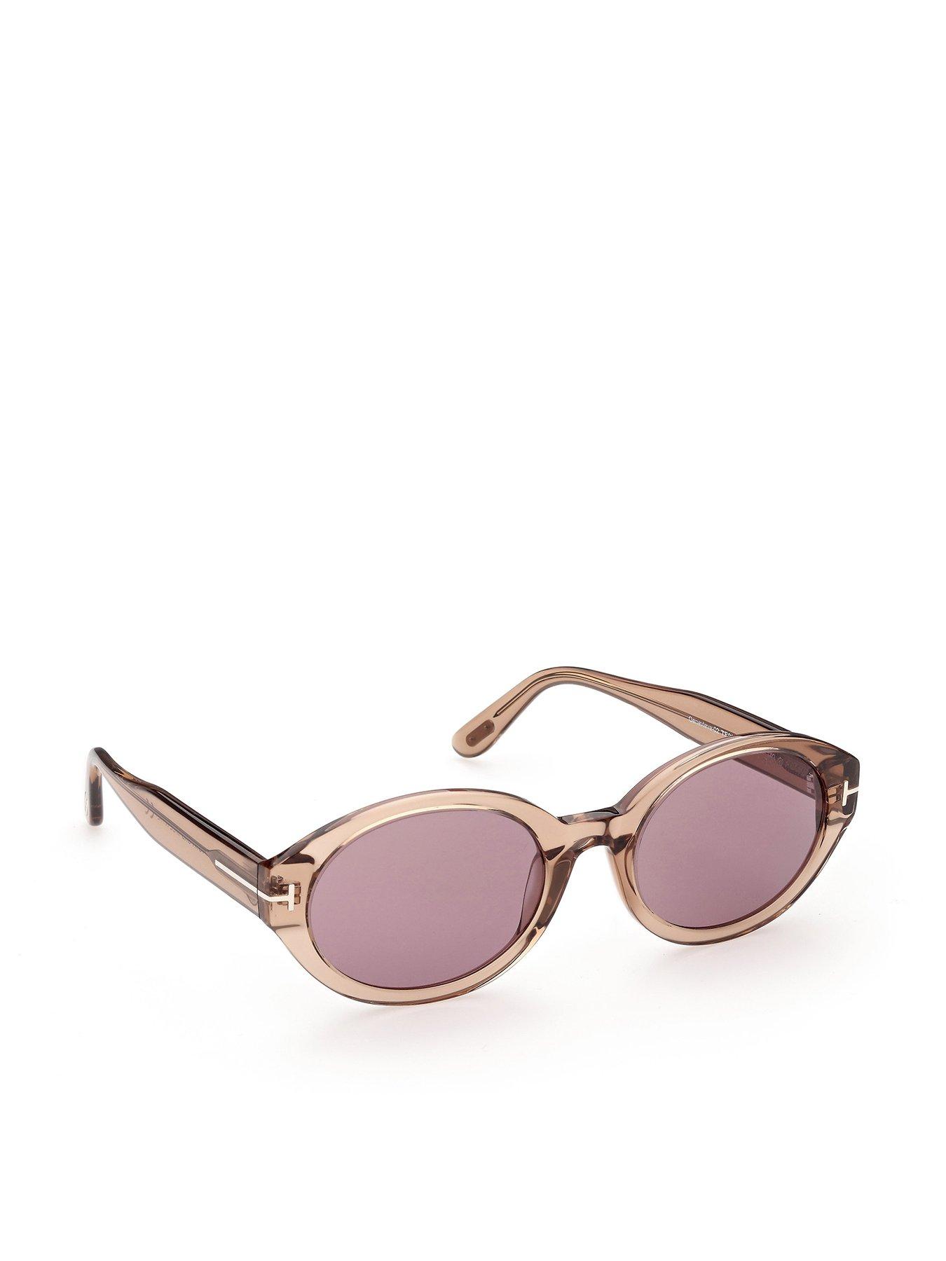 Tom Ford Genevieve-02 Round Sunglasses 