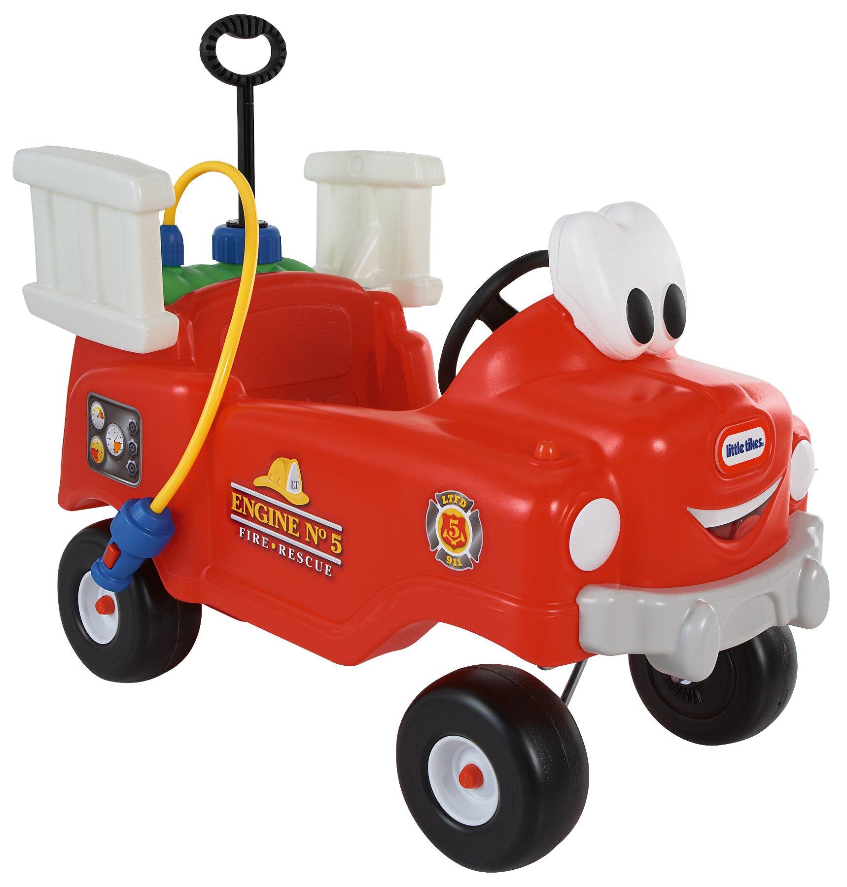 spray and rescue fire truck