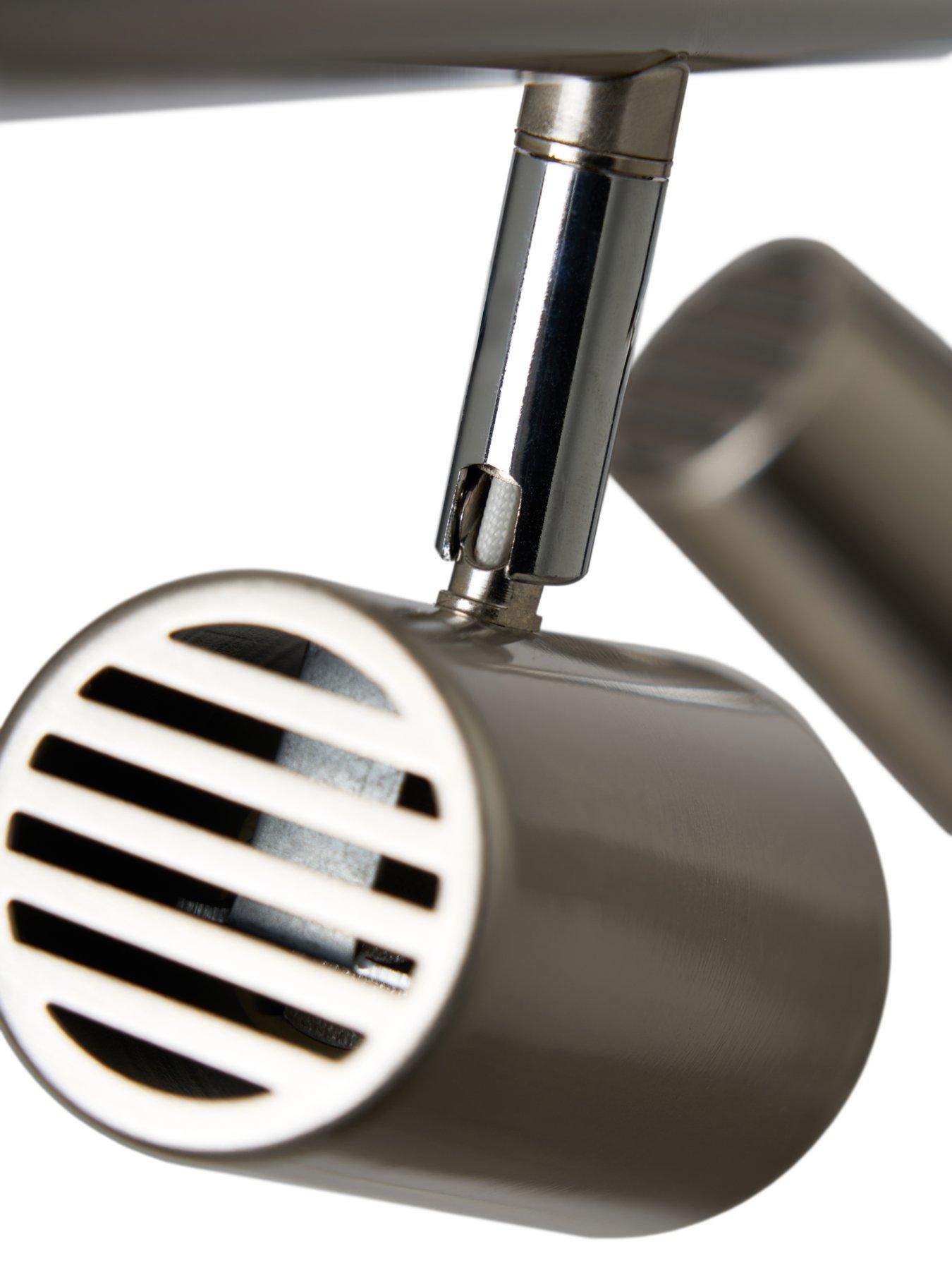 Image 6 of 6 of The Very Collection Harlo 4 Light Bar Fitting - Satin Nickel