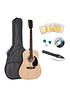  image of encore-acoustic-guitar-outfit-natural