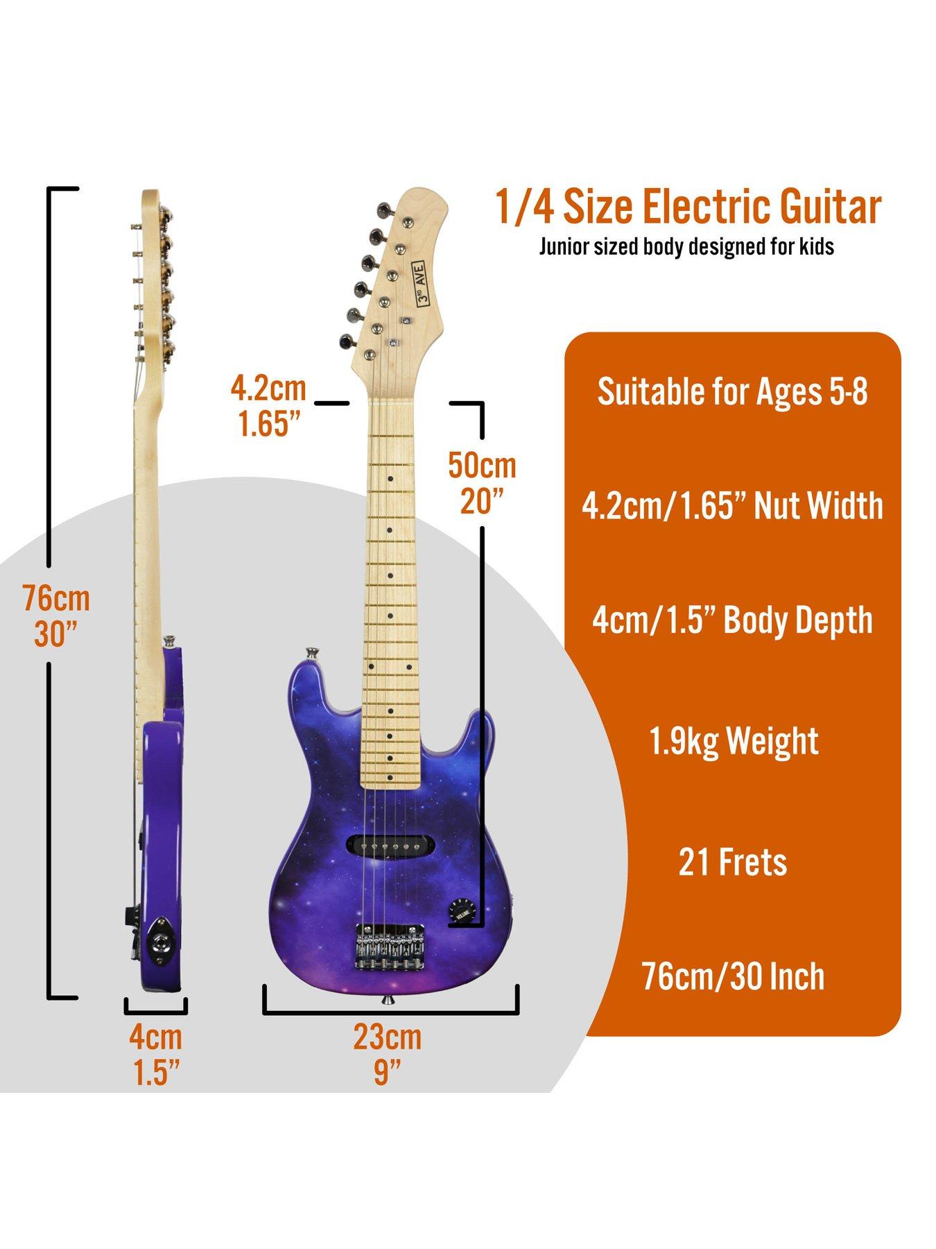 Image 2 of 7 of 3rd Avenue 3rd Avenue Junior Electric Guitar Pack - Purpleburst