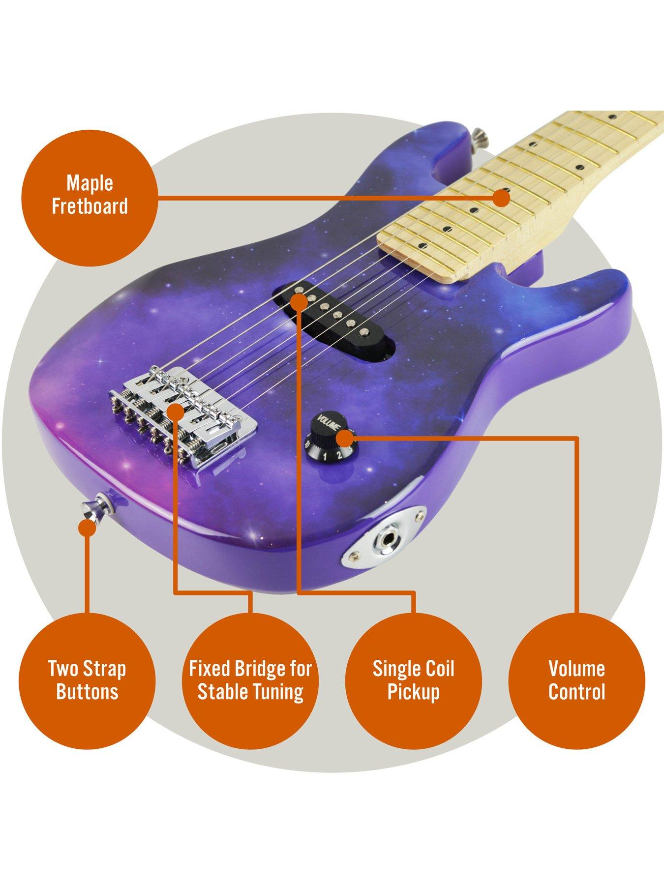 Image 4 of 7 of 3rd Avenue 3rd Avenue Junior Electric Guitar Pack - Purpleburst