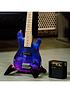  image of 3rd-avenue-3rd-avenue-junior-electric-guitar-pack-purpleburst