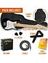  image of 3rd-avenue-3rd-avenue-junior-electric-guitar-pack-black-and-white