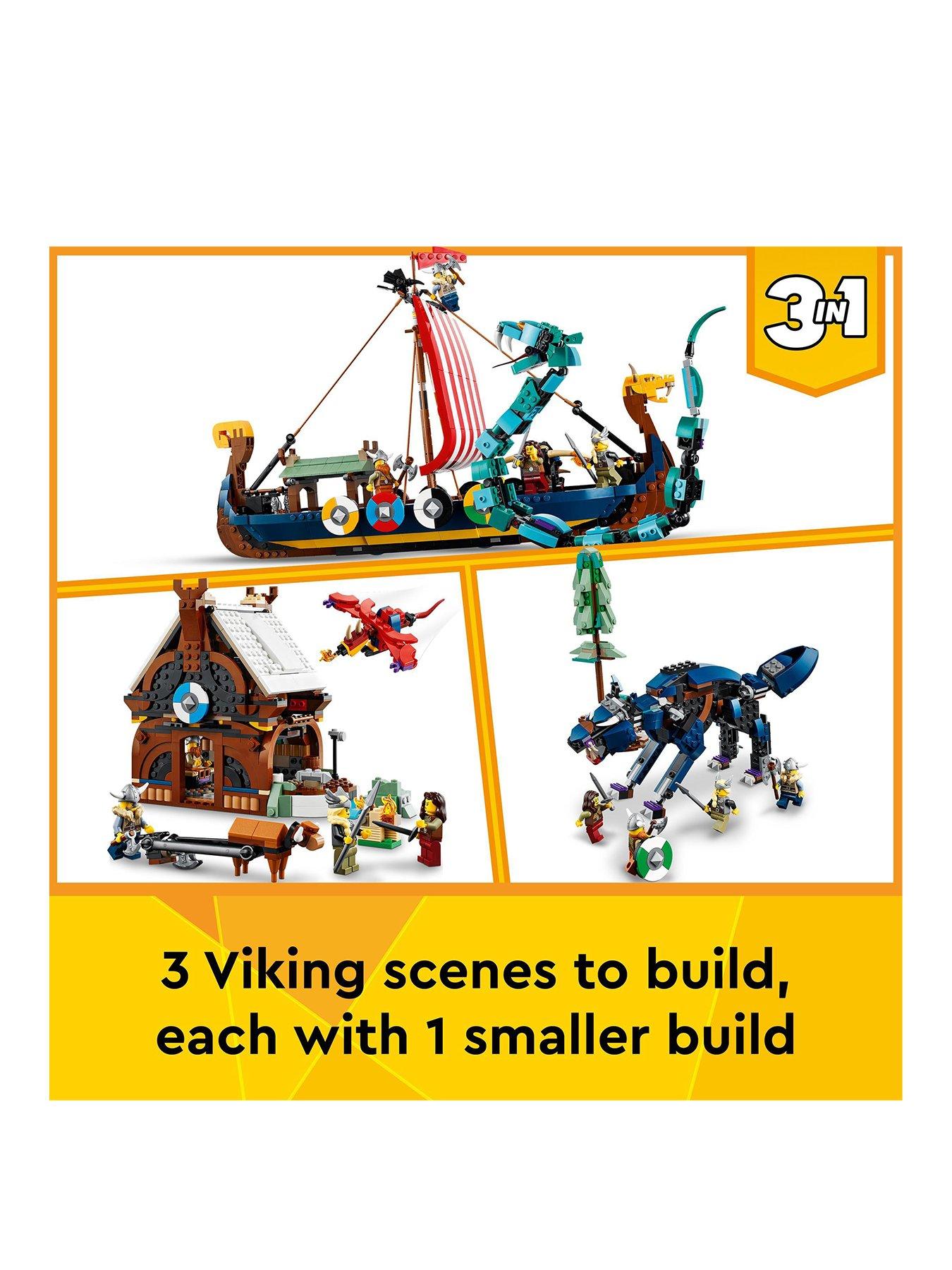 31132 Lego Viking Ship : r/lego