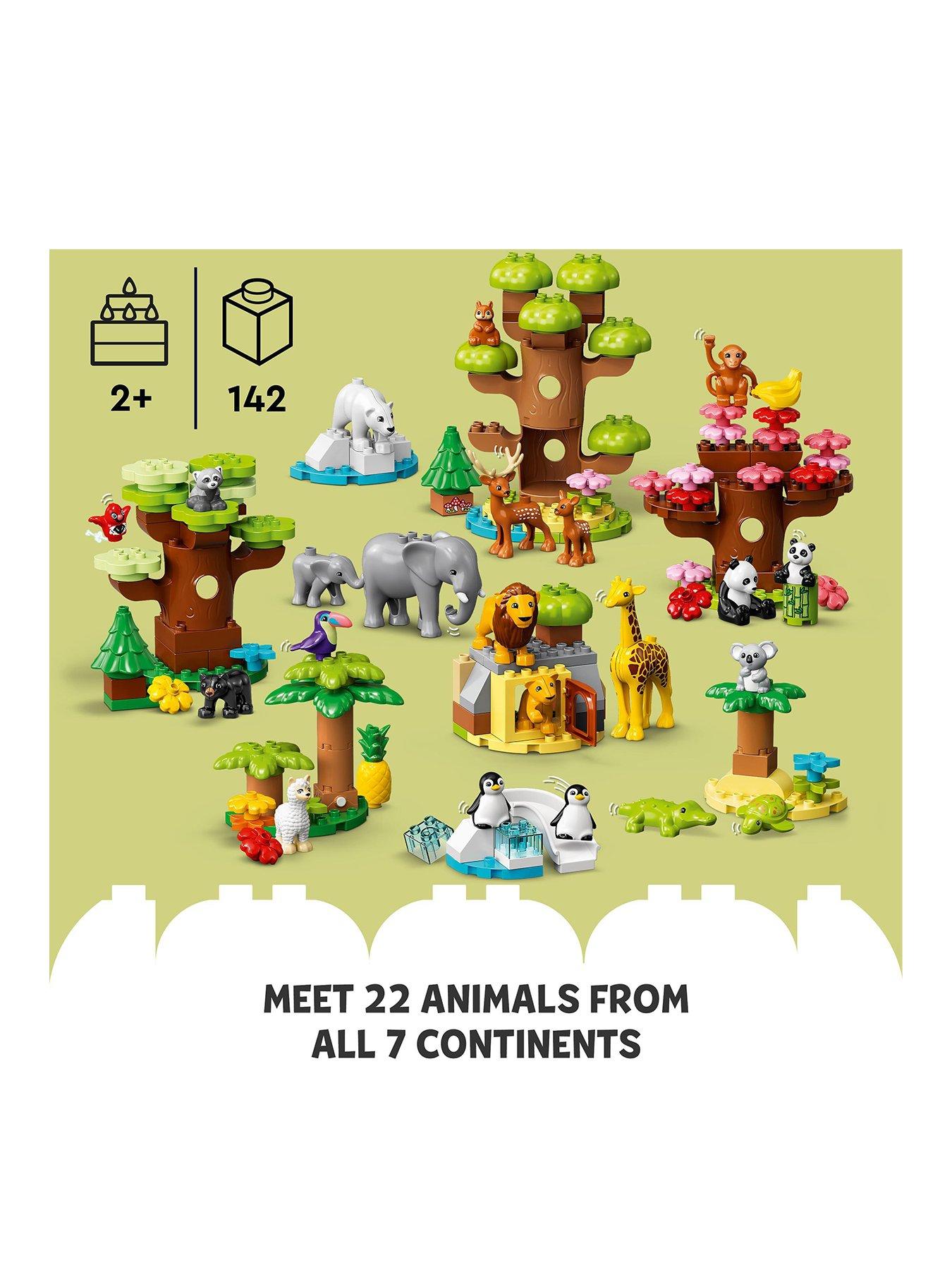 Duplo best sale wild animals