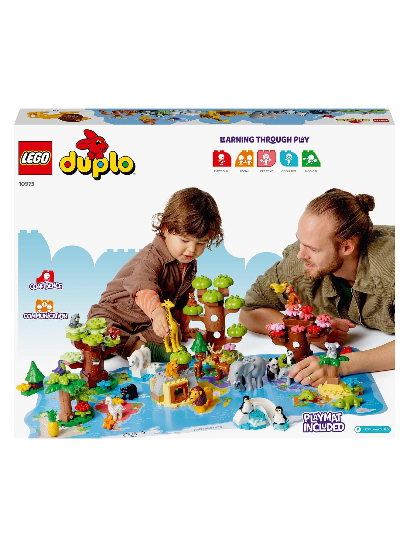 Duplo animals store around the world