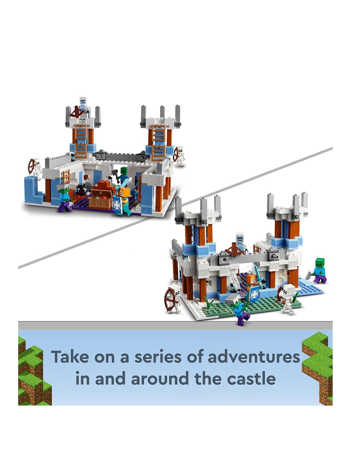 The mountain cave lego minecraft online instructions