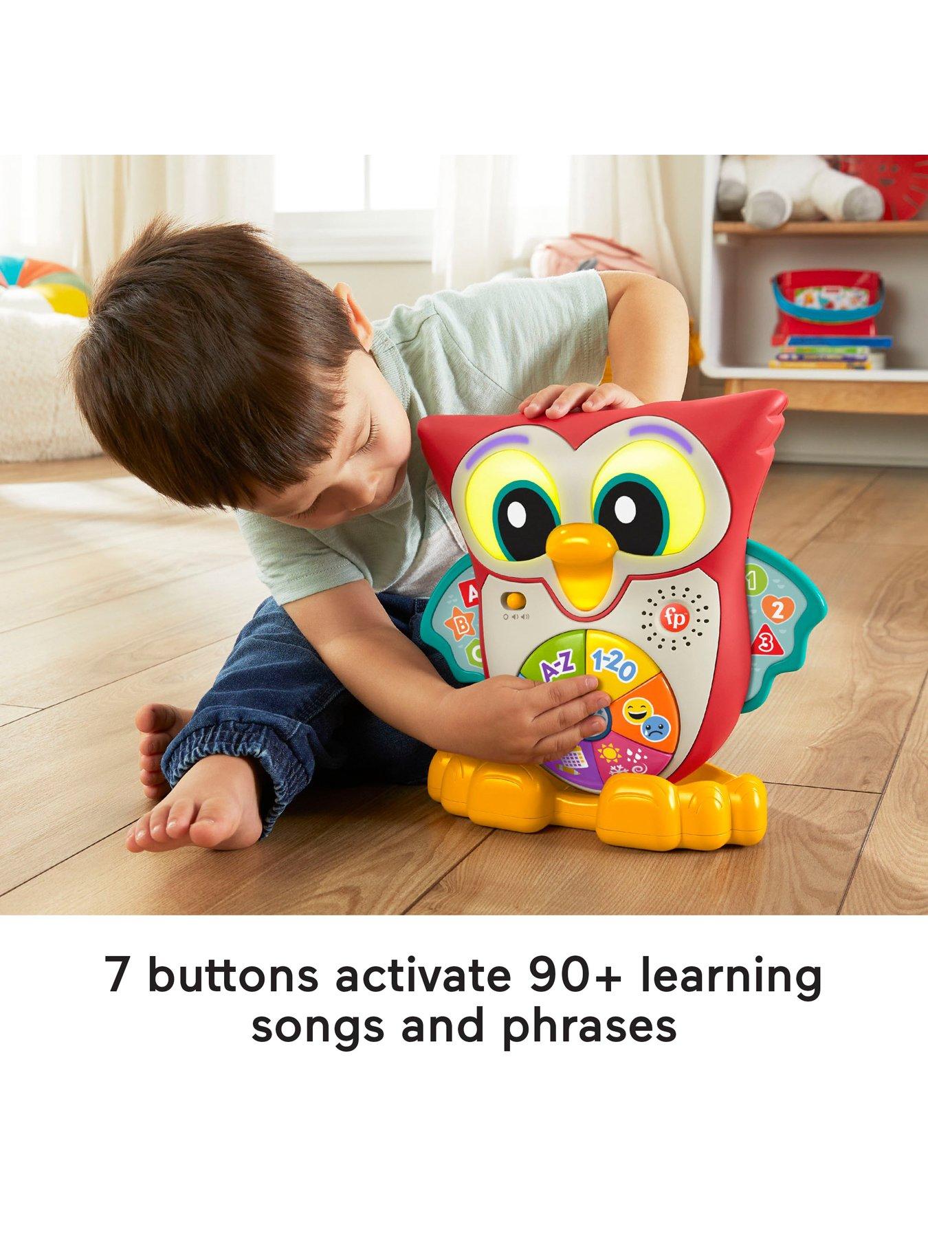 Light up owl store toy