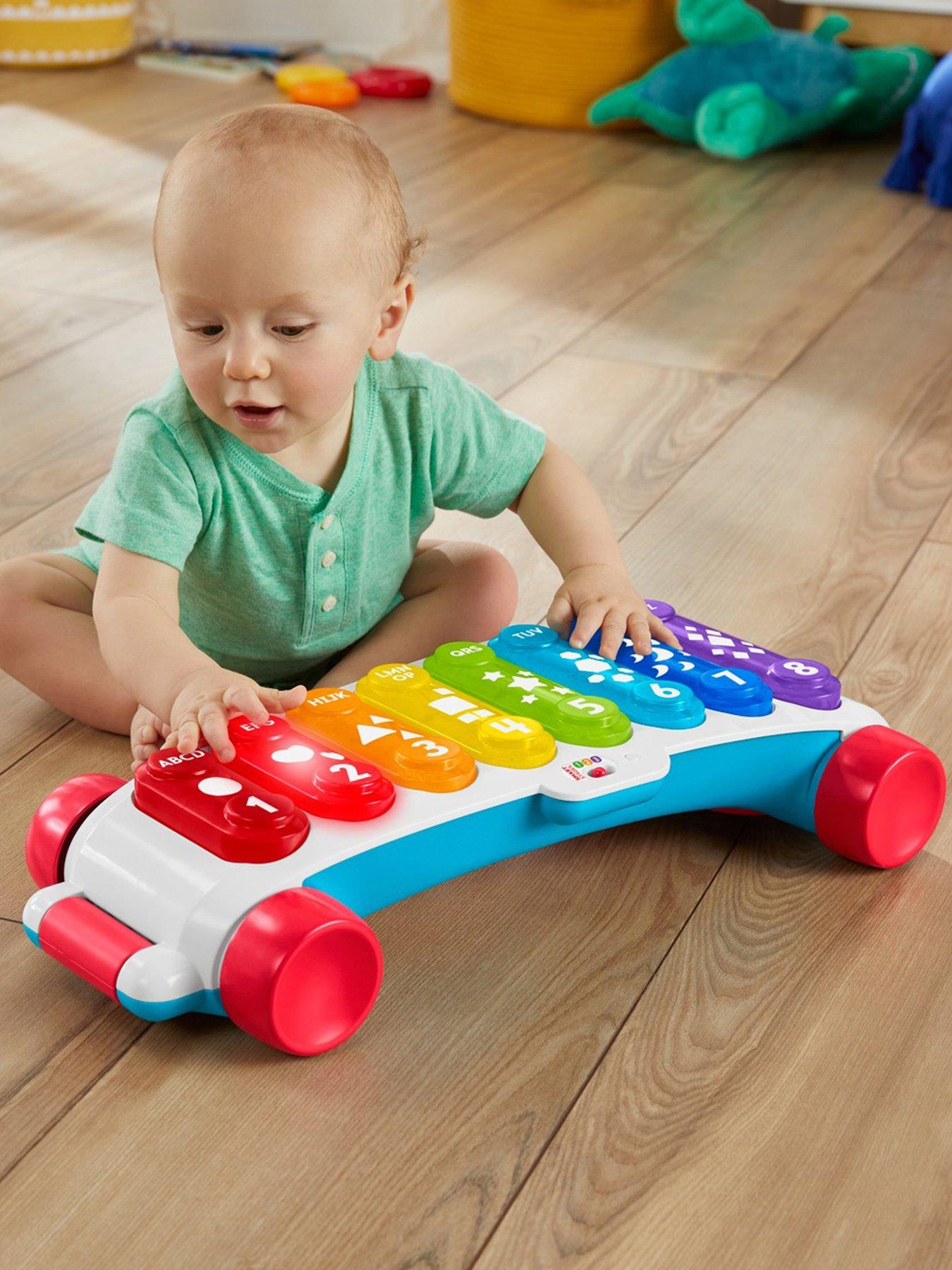 Wind Instrument Preschool Musical Toy with Light & Sound Pink Kids Saxophone 