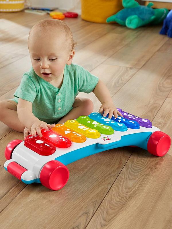 Image 1 of 7 of Fisher-Price Giant Light-Up Xylophone Pretend Musical Instrument
