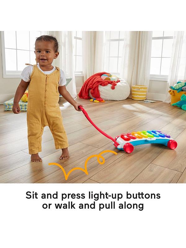 Image 3 of 7 of Fisher-Price Giant Light-Up Xylophone Pretend Musical Instrument