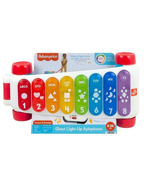 Image 7 of 7 of Fisher-Price Giant Light-Up Xylophone Pretend Musical Instrument