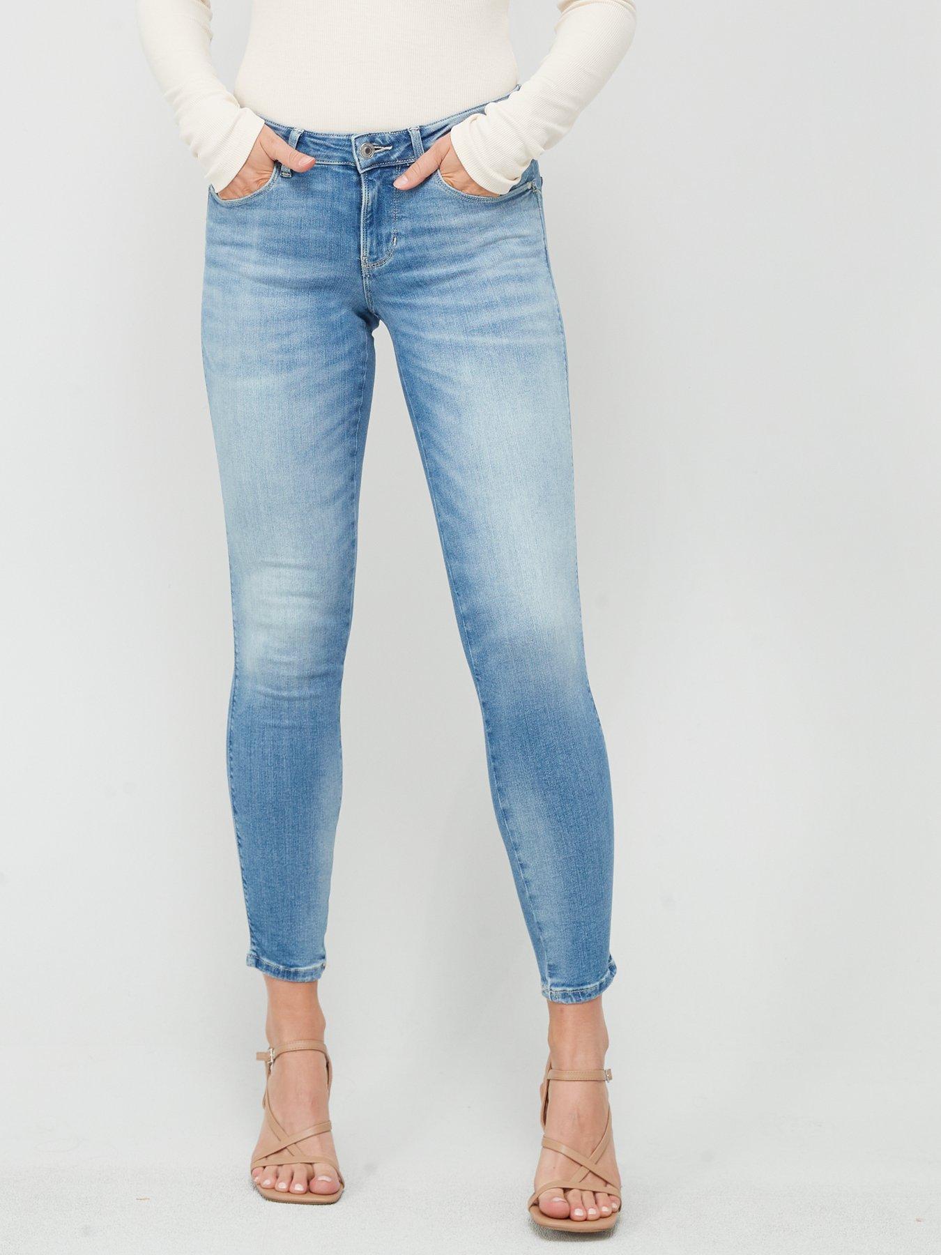 Guess mid rise curve x clearance jeans