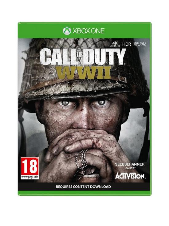 front image of xbox-one-call-of-duty-wwii