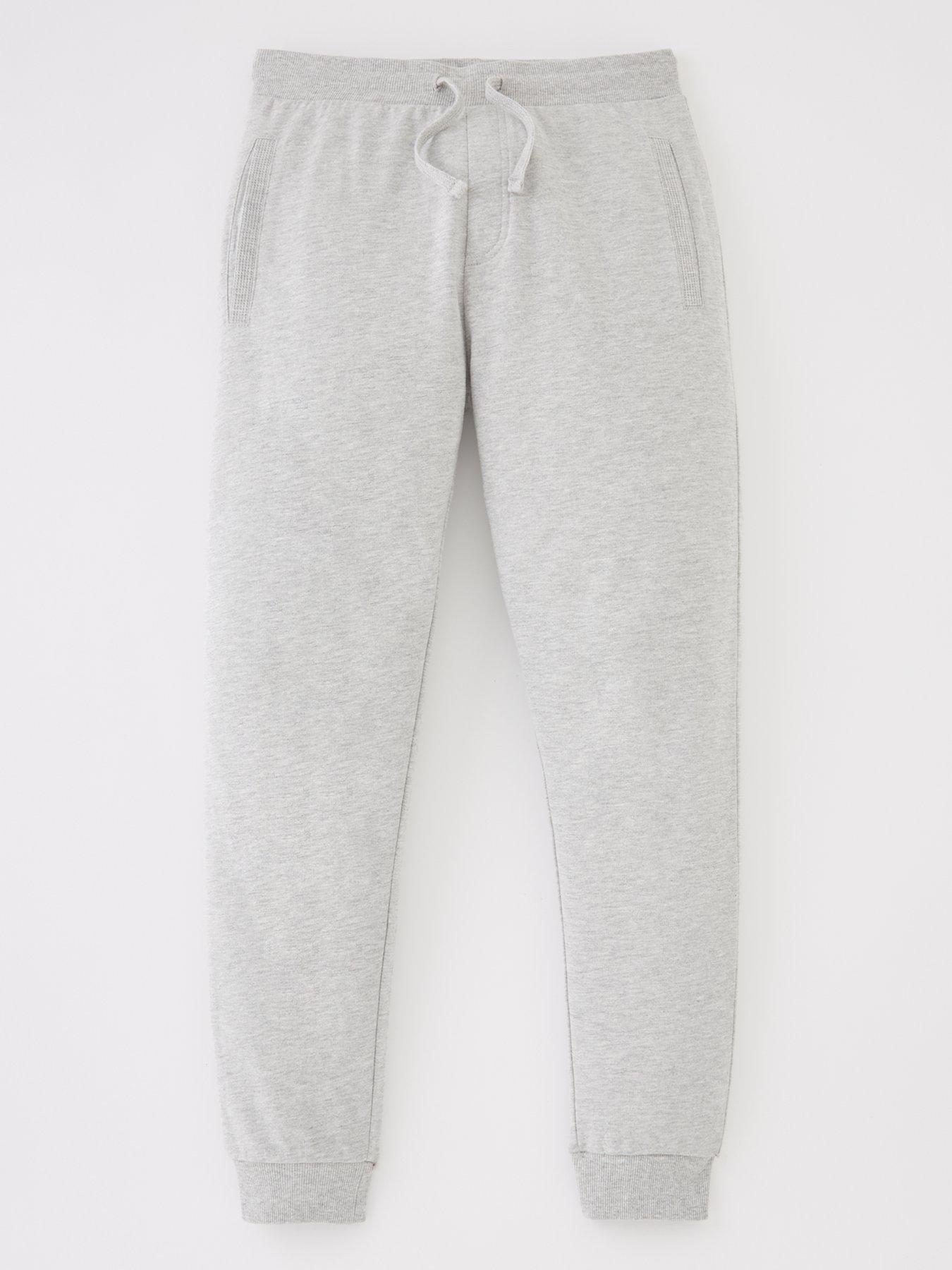 Womens grey hot sale skinny joggers