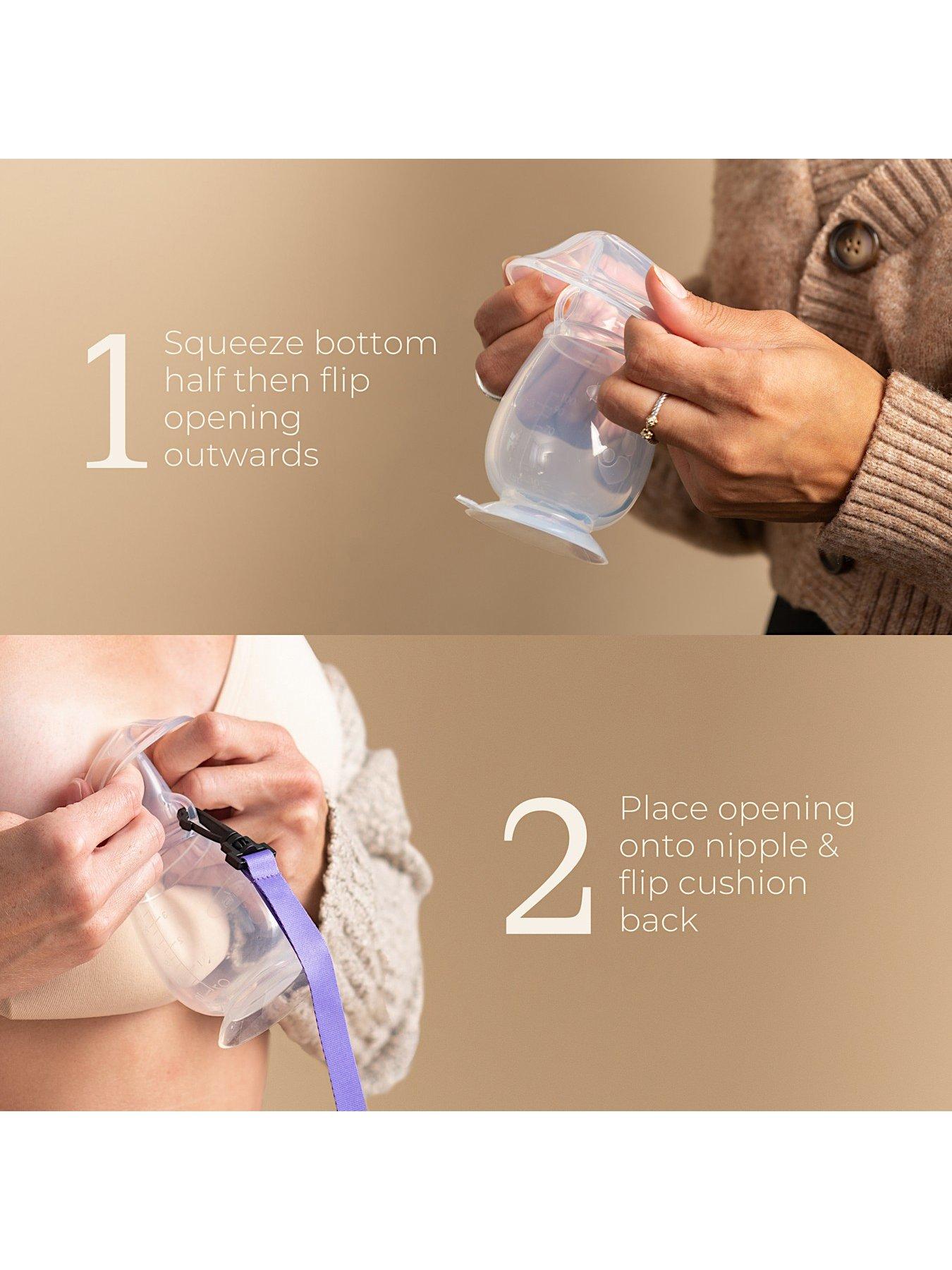 Lansinoh Silicone Breast Pump - White