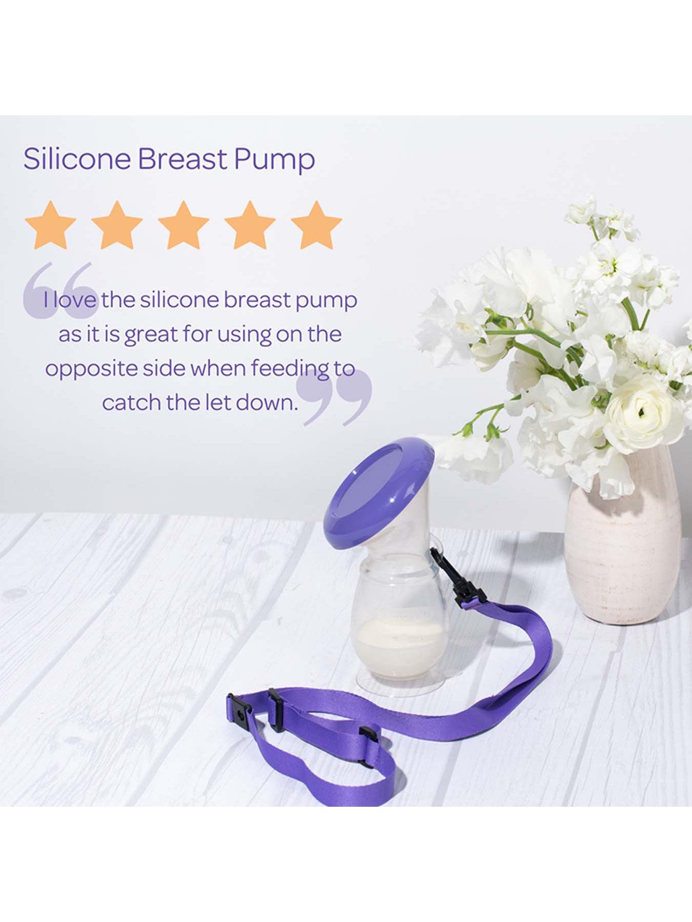 Image 4 of 5 of Lansinoh Silicone Breast Pump - White