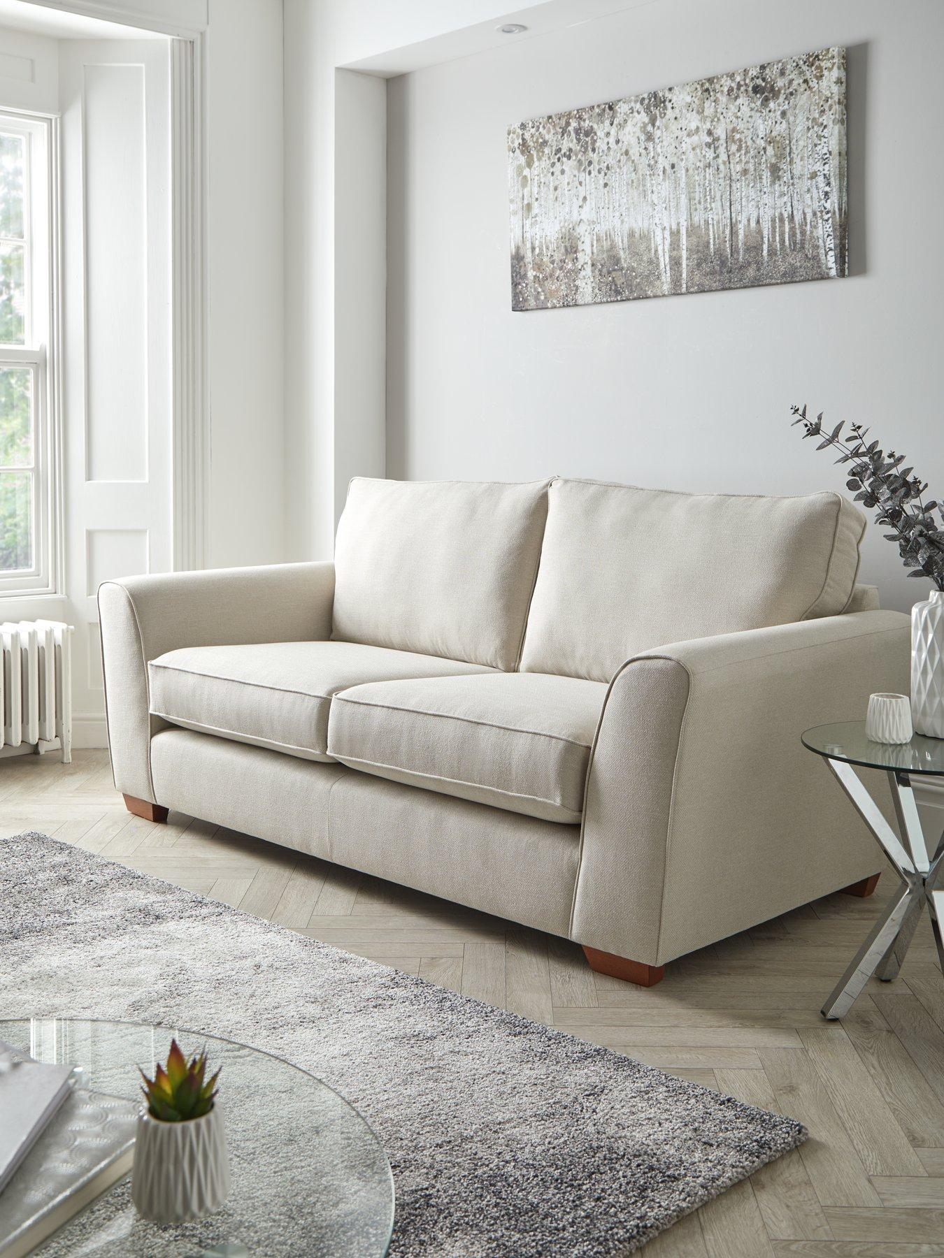 Product photograph of Very Home Jackson 2 Seater Fabric Sofa - 2 Seater Sofa from very.co.uk