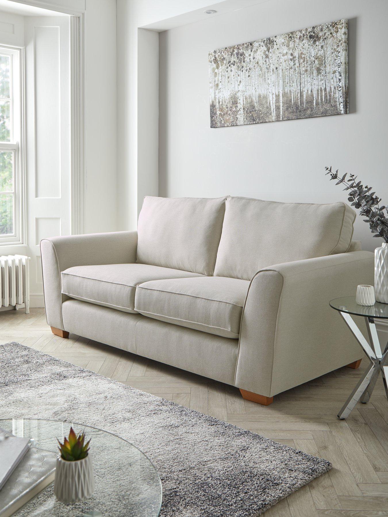 Product photograph of Very Home Jackson Fabric 4 Seater Sofa - 4 Seater Sofa from very.co.uk