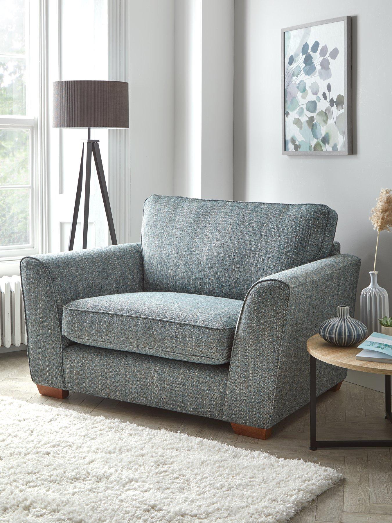 3 seater sofa and snuggle chair sale