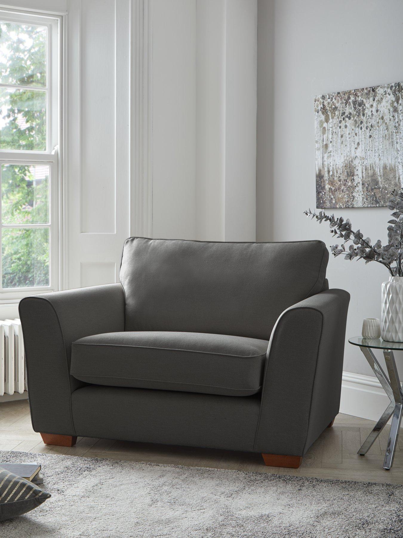 The Very Collection Jackson Fabric Snuggle Chair - Made to order in the UK