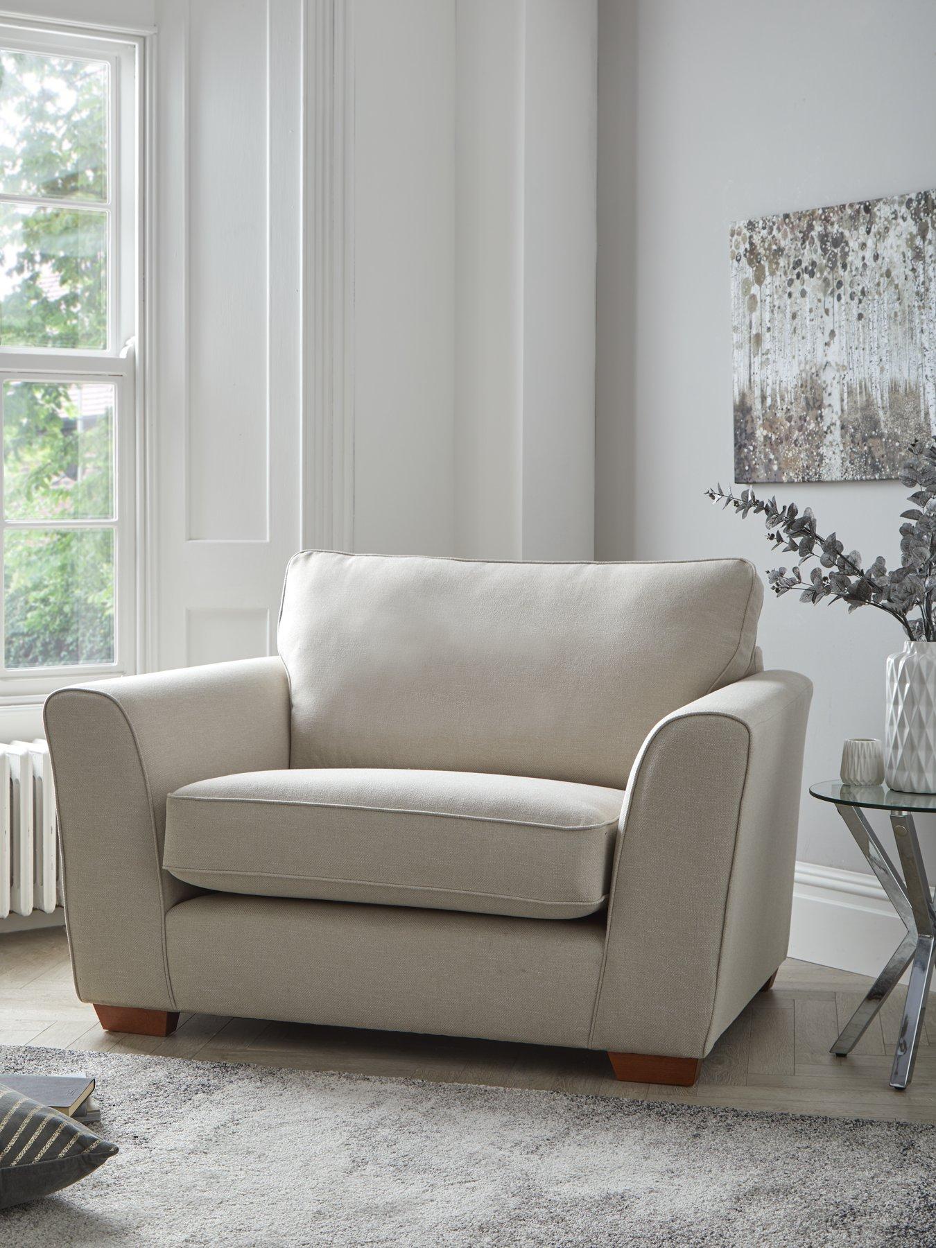Image 1 of 5 of Very Home Jackson Fabric Snuggle Chair