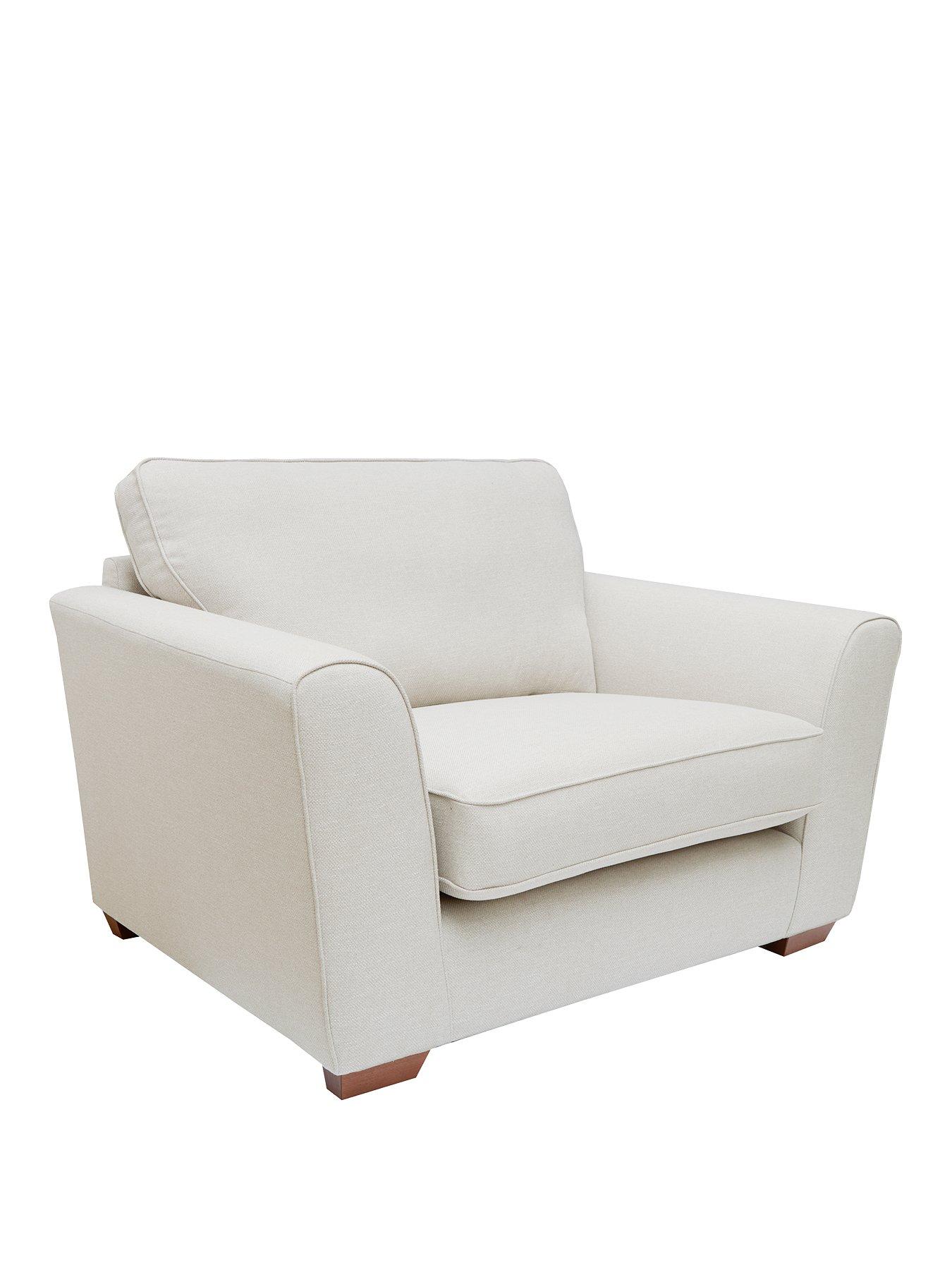 Image 3 of 5 of Very Home Jackson Fabric Snuggle Chair