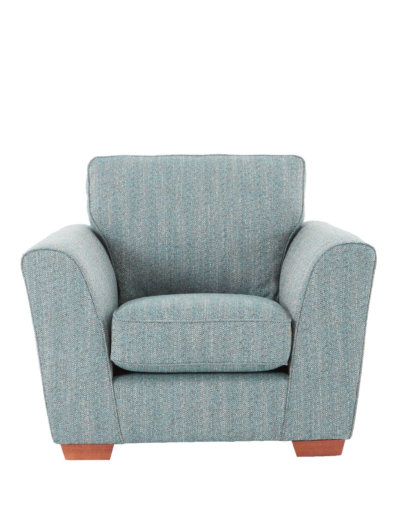 Tweed armchair online sale