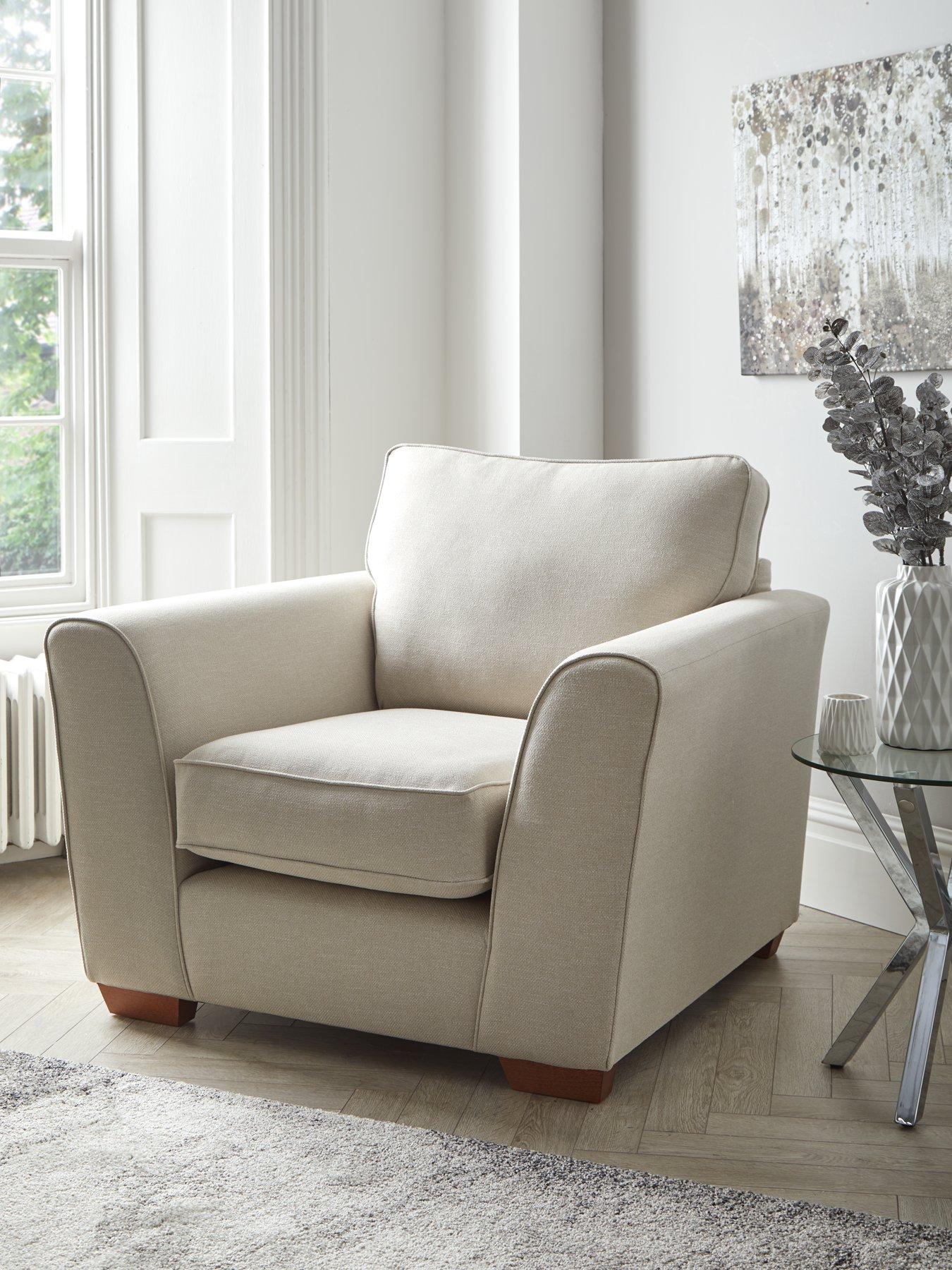 Very Home Jackson Fabric Armchair - Made to order in the UK