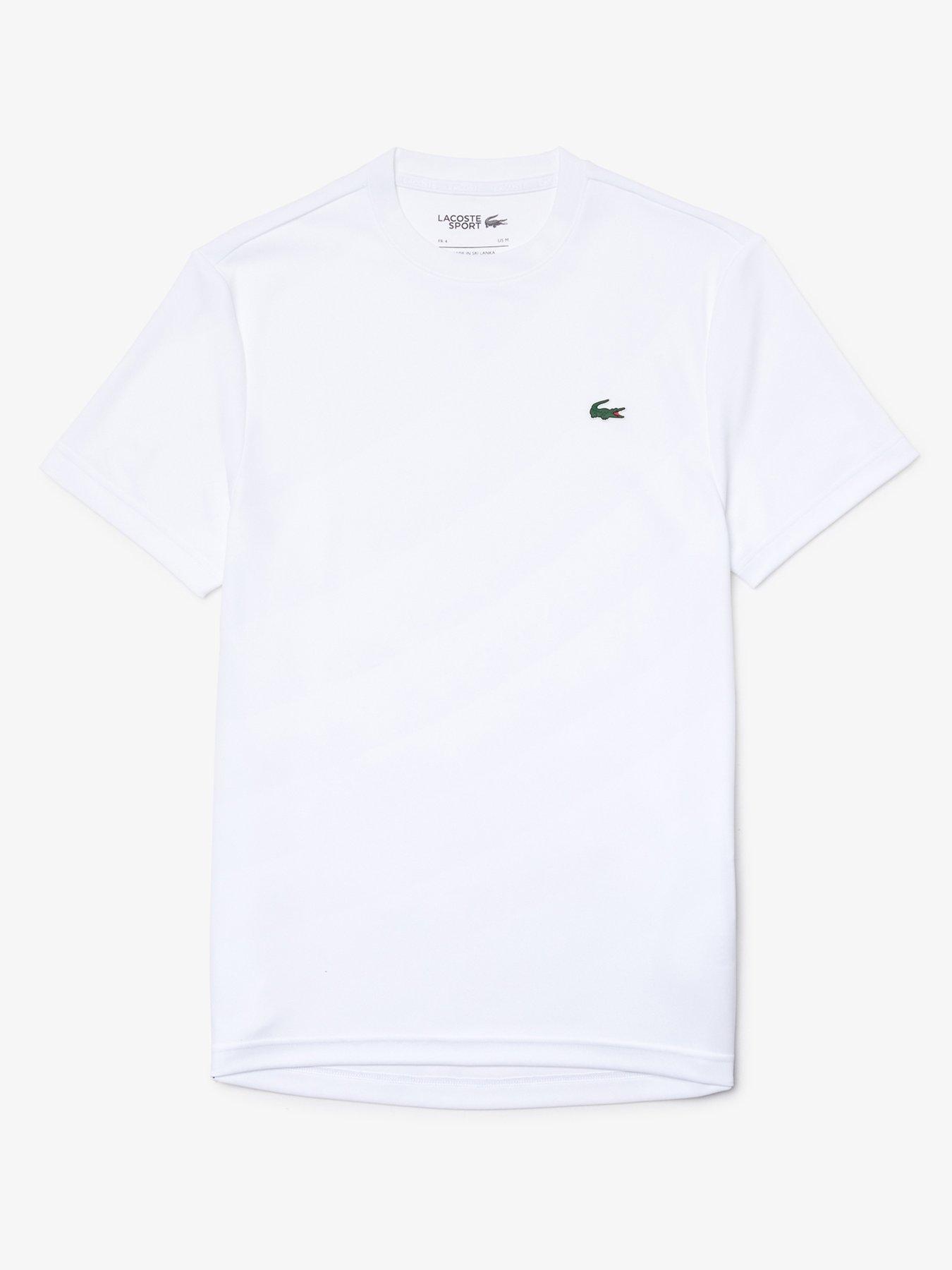 Lacoste Golf Performance TShirt White very.co.uk